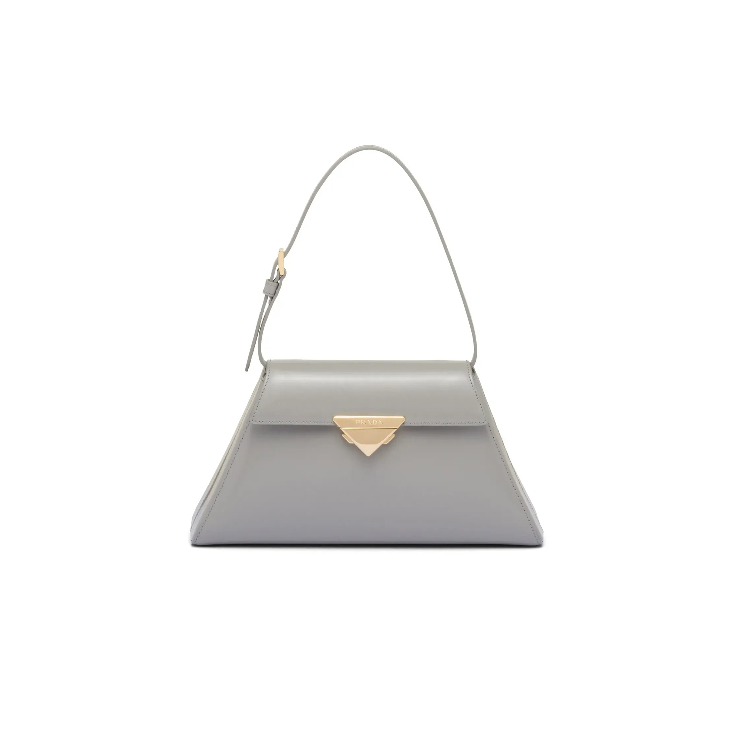 PRADA MEDIUM LEATHER SHOULDER BAG 1BD343 (34*19*8cm)